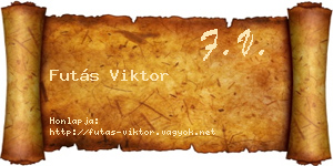 Futás Viktor névjegykártya